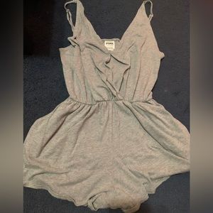 Pink VS Romper with pockets